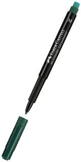Ручка капиллярная Faber-Castell Multimark (152563) 1.0мм зеленые чернила