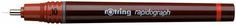 Рапидограф Rotring 1903475 1.0мм съемный пишущий узел/сменный картридж