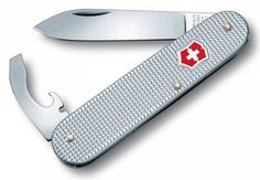 Складной нож VICTORINOX Alox Bantam, 5 функций, 84мм, серебристый [0.2300.26]