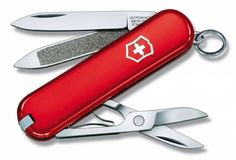 Складной нож VICTORINOX Classic, 7 функций, 58мм, красный [0.6203]