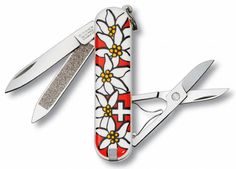 Складной нож VICTORINOX Classsic Edelweiss, 7 функций, 58мм [0.6203.840]