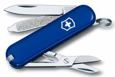 Складной нож VICTORINOX Classic, 7 функций, 58мм, синий [0.6223.2]