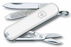 Складной нож VICTORINOX Classic, 7 функций, 58мм, белый [0.6223.7-012]