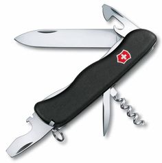 Складной нож VICTORINOX Nomad, 11 функций, 111мм, черный [0.8353.3]