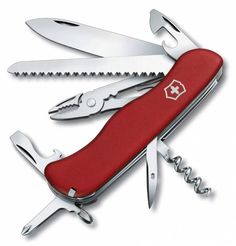 Складной нож VICTORINOX Atlas, 16 функций, 111мм, красный [0.9033]