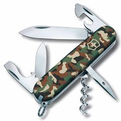 Складной нож VICTORINOX Spartan, 12 функций, 91мм, камуфляж [1.3603.94]