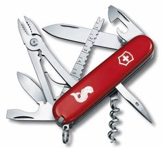 Складной нож VICTORINOX Angler, 19 функций, 91мм, красный [1.3653.72]