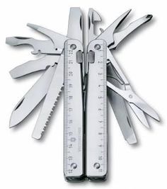 Мультитул VICTORINOX SwissTool X, 28 функций, серебристый [3.0327.l]