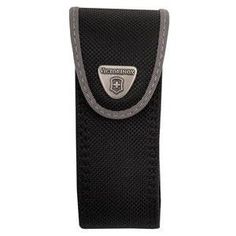 Чехол из нейлона Victorinox Belt Pouch (4.0548.3) черный с застежкой на липучке/отдел.для фонаря без