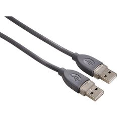 Кабель USB2.0 HAMA USB A(m) - USB A(m), 1.8м [00039664]