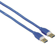 Кабель USB3.0 HAMA H-39676, USB A(m) - USB A(m), GOLD , 1.8м [00039676]