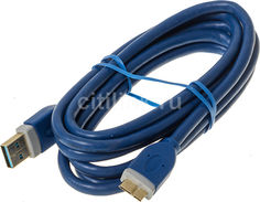 Кабель Hama 00039682 USB A(m) micro USB B (m) 1.8м синий