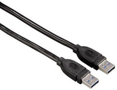 Кабель USB3.0 HAMA H-54500, USB A(m) - USB A(m), 1.8м [00054500]