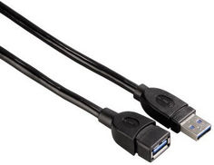 Кабель-удлинитель HAMA USB A(m) - USB A(f), 3м [00054506]
