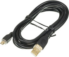 Кабель Hama 00078419 microUSB B (m) USB A(m) 1.8м черный