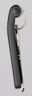 Брелок для ключей Durable 1957-01 инфо-окно черный (упак.:6шт) пластиковый пакет