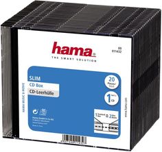 Коробка HAMA H-11432 Slim Box, 20 [00011432]