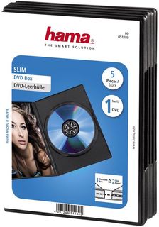 Коробка HAMA H-51180 Slim Box, 5 [00051180]