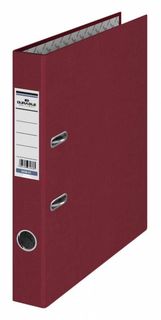 Папка-регистратор Durable 3220-31 A4 50мм бумвинил бордовый