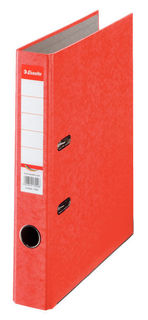 Папка-регистратор Esselte Rainbow 17921P A4 50мм картон красный