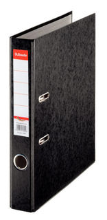 Папка-регистратор Esselte Rainbow 17924P A4 50мм картон черный