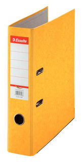 Папка-регистратор Esselte Rainbow 17928P A4 75мм картон желтый