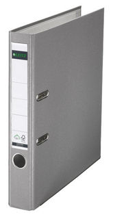 Папка-регистратор Esselte Leitz 10151285P A4 50мм Пластик серый