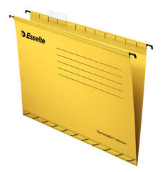 Папка подвесная Esselte Pendaflex Plus Foolscap 90335 желтый (упак.:25шт)
