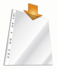 Папка-вкладыш Durable 2662-19 прозрачный глянцевые А4 вертикальный 48мкм (упак.:10шт)