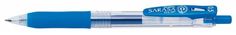 Ручка гелевая Zebra SARASA CLIP (JJ15-COBL) авт. 0.5мм лазурно-синий Зебра