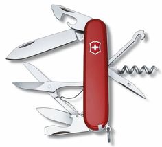 Складной нож VICTORINOX Climber, 14 функций, 91мм, красный [1.3703]