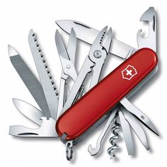 Складной нож VICTORINOX Handyman, 24 функций, 91мм, красный [1.3773]