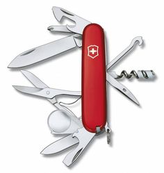 Складной нож VICTORINOX Explorer, 16 функций, 91мм, красный [1.6703]