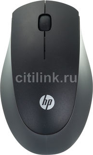 Мышь HP X3900 оптическая беспроводная USB, черный и серый [h5q72aa]