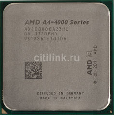 Процессор AMD A4 4000, SocketFM2 OEM [ad4000oka23hl]