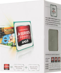 Процессор AMD A4 4000, SocketFM2 BOX [ad4000okhlbox]