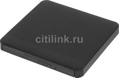 Оптический привод DVD-RW LG GP50NB41, внешний, USB, черный, Ret