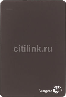 Внешний жесткий диск SEAGATE Backup Plus STDR1000201, 1Тб, серебристый