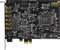 Звуковая карта PCI-E CREATIVE Audigy RX, 7.1, Ret [70sb155000001]
