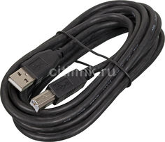 Кабель USB2.0 NINGBO USB A(m) - USB B(m), 3м, черный