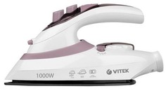 Утюг VITEK VT-1227 PK, 1000Вт, розовый [1227-vt-01]