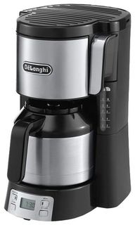 Кофеварка DELONGHI ICM 15750, капельная, черный Delonghi
