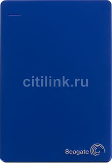Внешний жесткий диск SEAGATE Backup Plus Slim STDR2000202, 2Тб, синий