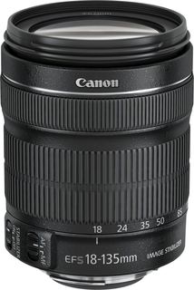 Объектив CANON 18-135mm f/3.5-5.6 EF-S IS STM, Canon EF-S, черный [6097b005]