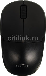 Мышь OKLICK 575SW+ оптическая беспроводная USB, черный