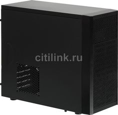 Корпус mATX FRACTAL DESIGN Core 1000, Mini-Tower, без БП, черный