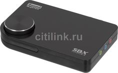 Звуковая карта USB CREATIVE X-Fi Sound Blaster Surround 5.1 Pro, 5.1, Ret [70sb109500007]