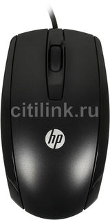 Мышь HP X500 оптическая проводная USB, черный [e5e76aa]