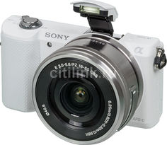 Фотоаппарат SONY Alpha A5000LW kit ( E PZ 16-50 мм F3.5-5.6 OSS), белый [ilce5000lw.cec]