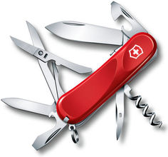 Складной нож VICTORINOX Evolution S14, 14 функций, 85мм, красный [2.3903.se]